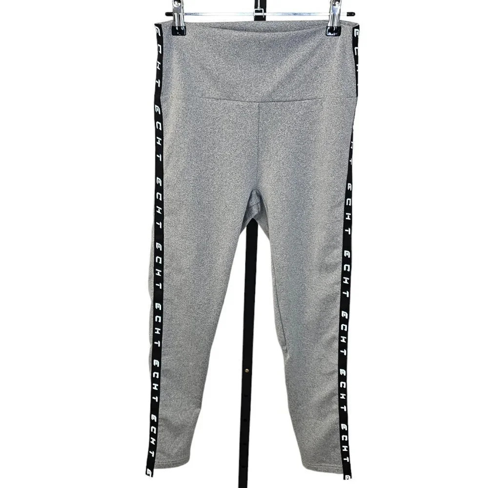 ECHT Womens High Rise Leggings  Size Large
